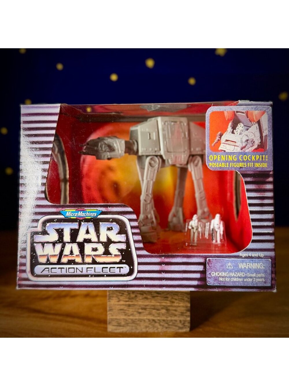Star Wars Imperial AT-AT Action Fleet Vehicle Set | Galoob Micro Machines Vintag